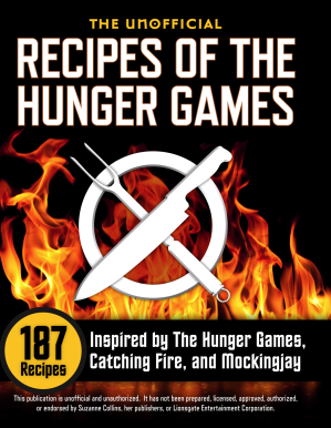 کتاب The Unofficial Recipes of The Hunger Games نسخه کامل