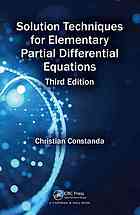 کتاب Solution techniques for elementary partial differential equations نسخه کامل