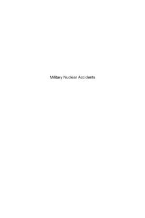 کتاب Military Nuclear Accidents Environmental, Ecological, Health and Socio-economic Consequences نسخه کامل