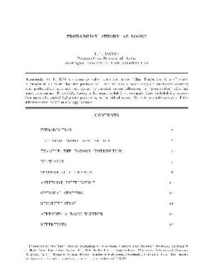 کتاب Probability as logic نسخه کامل