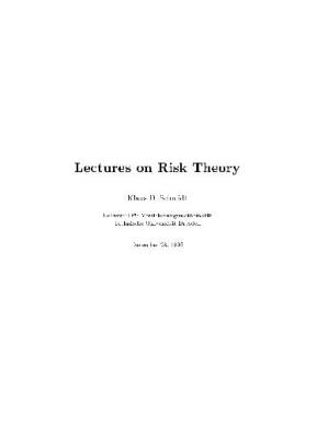 کتاب Lectures on Risk Theory نسخه کامل