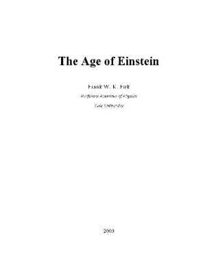 کتاب Age of Einstein (intro to relativity) نسخه کامل