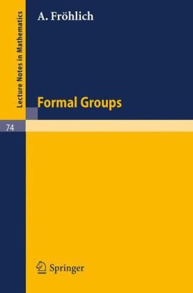 کتاب Formal Groups نسخه کامل