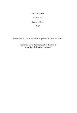کتاب Slow relaxations and nonequilibrium dynamics in condensed matter: session LXXVII, 1-26 July 2002, NATO Advanced Study Institute, Euro Summer School, Ecole thematique du CRNS = Relaxations lentes et dynamiques hors d’equilibre en physique de la matiere con نسخه کامل