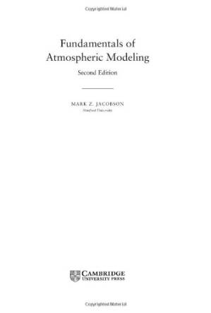 کتاب Fundamentals of Atmospheric Modeling نسخه کامل