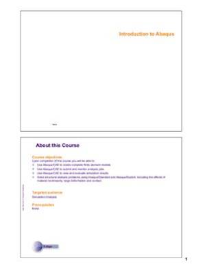 کتاب Dassault Systemes Inc. Introduction to Abaqus نسخه کامل