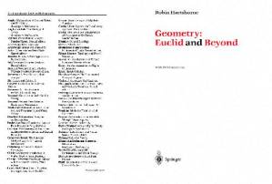 کتاب Geometry: Euclid and Beyond نسخه کامل