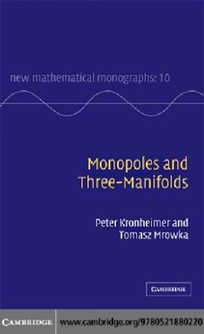 کتاب Monopoles and Three-Manifolds نسخه کامل