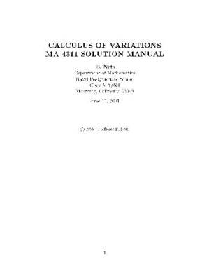 کتاب Problems and solutions for calculus of variations (MA4311) نسخه کامل