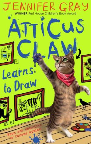 کتاب Atticus Claw Learns to Draw نسخه کامل