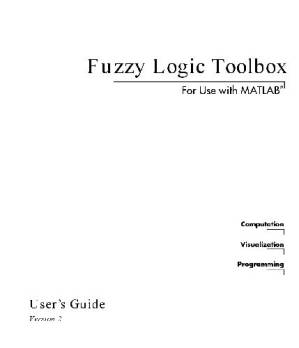 کتاب Fuzzy Logic Toolbox For Use with MATLAB نسخه کامل