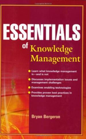 کتاب Essentials of Knowledge Management نسخه کامل